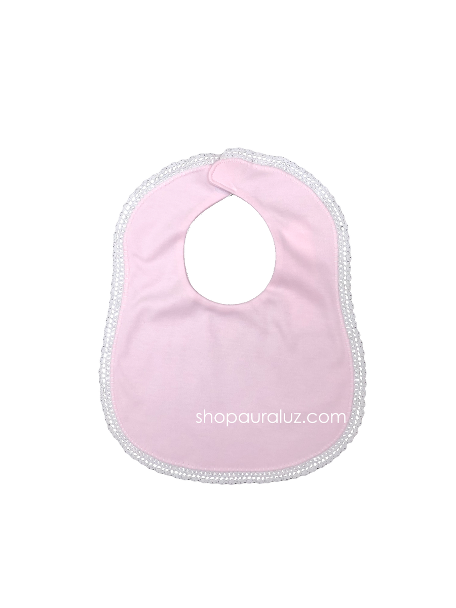 Auraluz Pink Knit Longall with Bird Embroidery main image 1