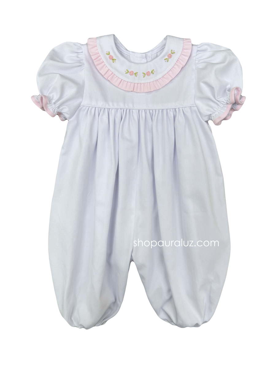 Auraluz Blue Pique Longall with Horse Embroidery main image 0