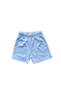 p..yo Knit Shorts-Medium Blue