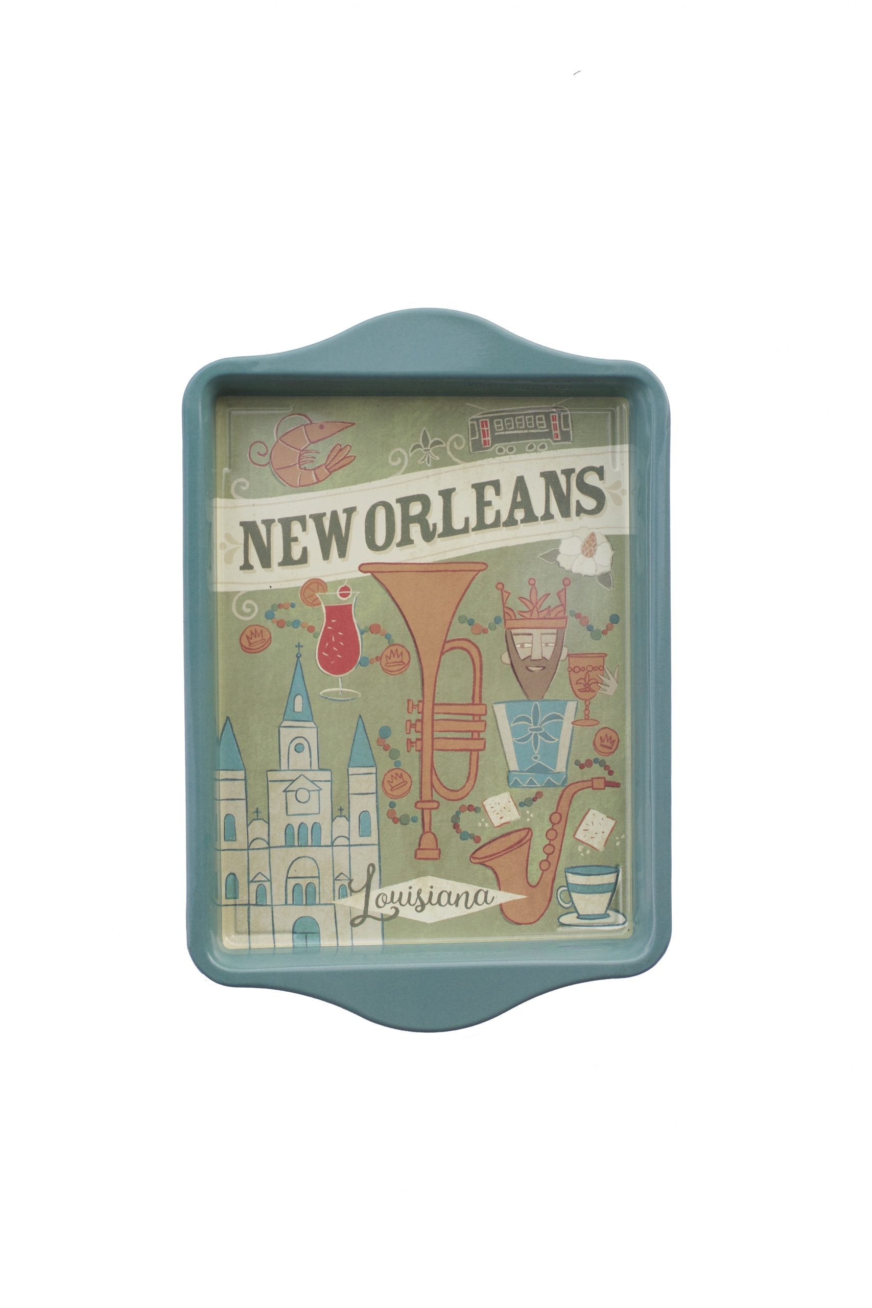 Metal Tray-New Orleans