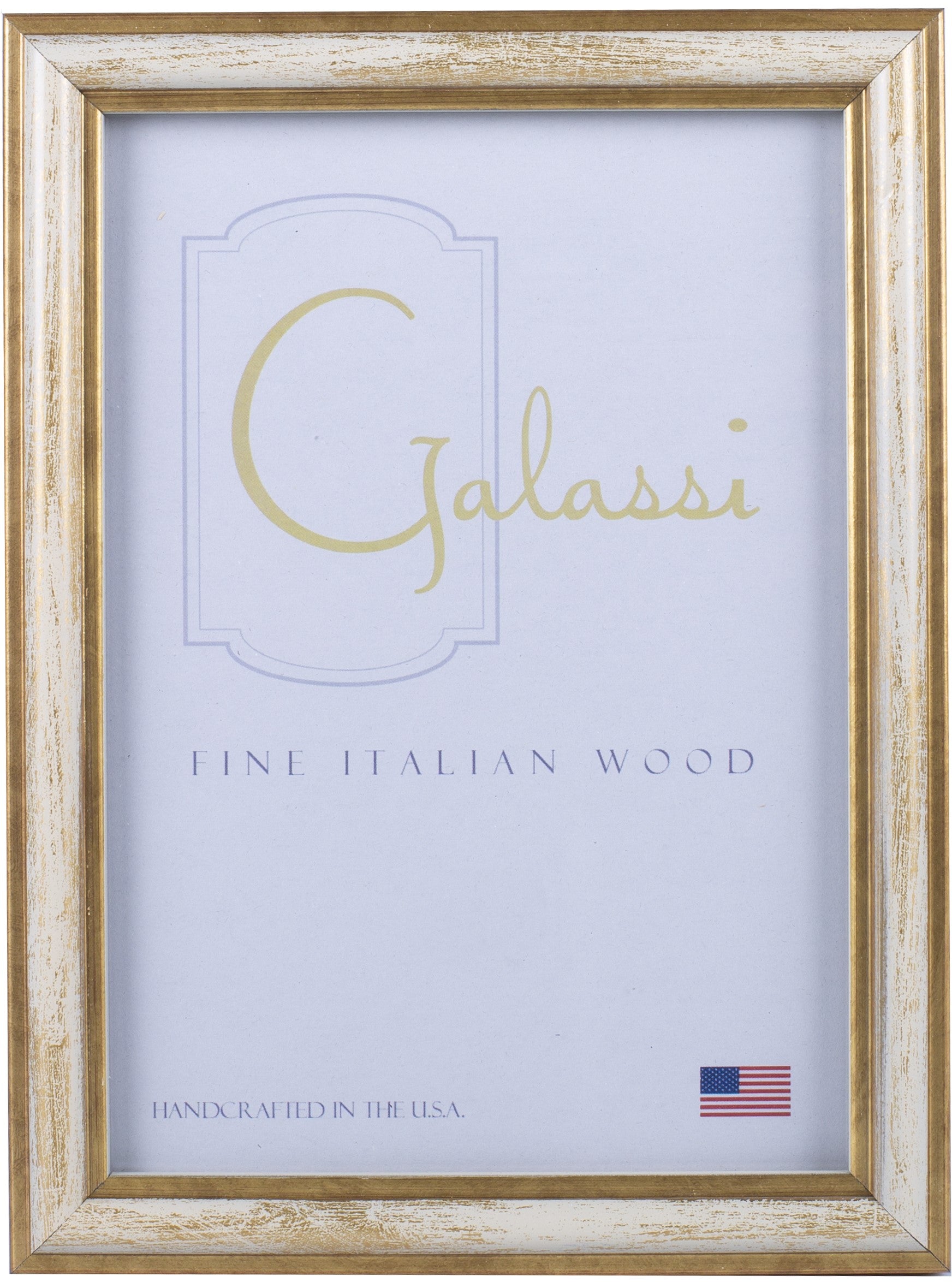 Galassi Cream/Gold Dune Wood Frame