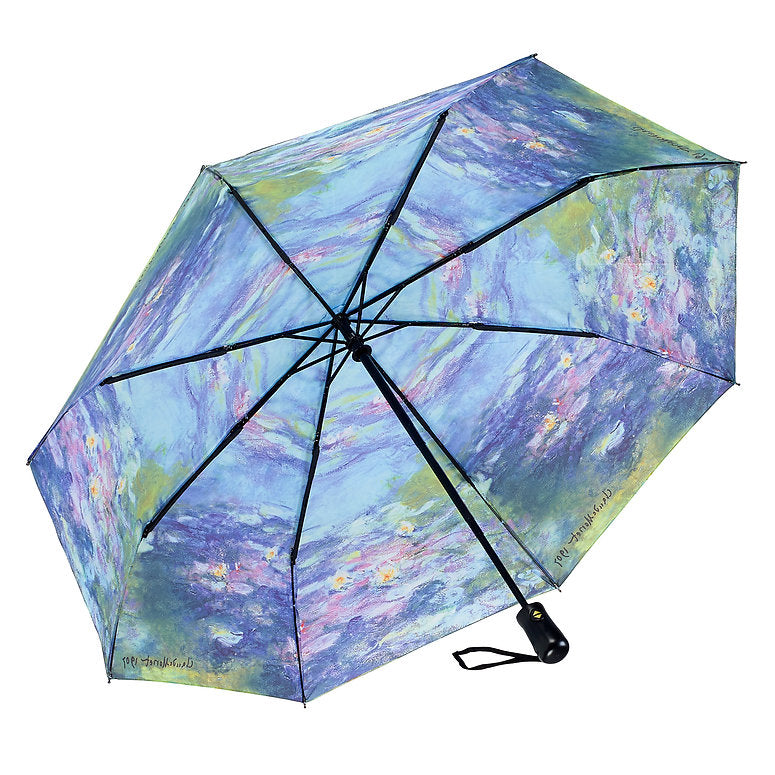 Monet Water Lilies Folding Umbrella