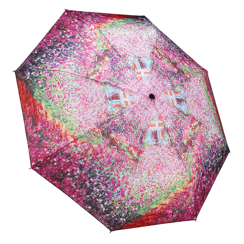 Monet Garden Folding Umbrella