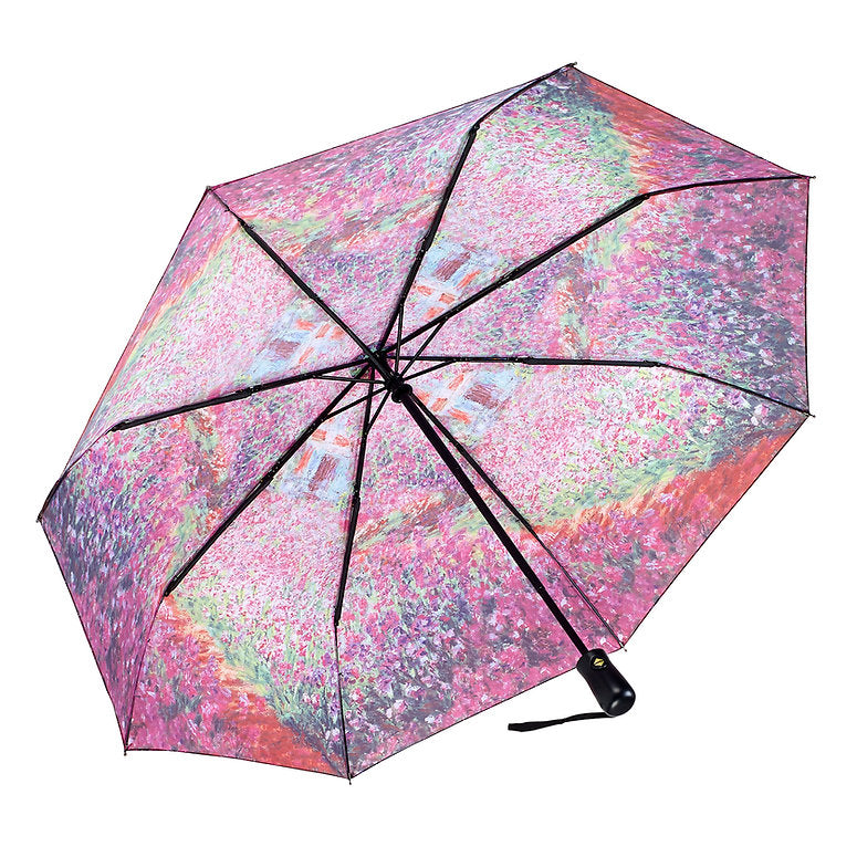 Monet Garden Folding Umbrella