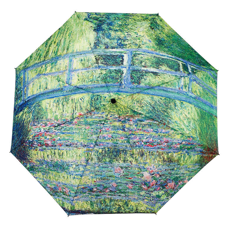 Monet Japanese Bridge Folding Umbrella