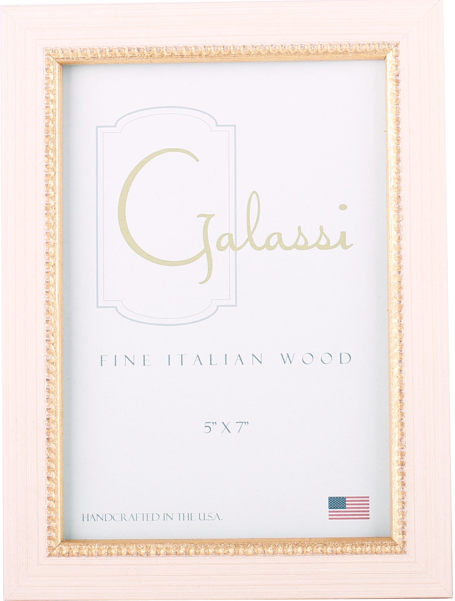 Galassi Vanilla Gold Bead Wood Frame