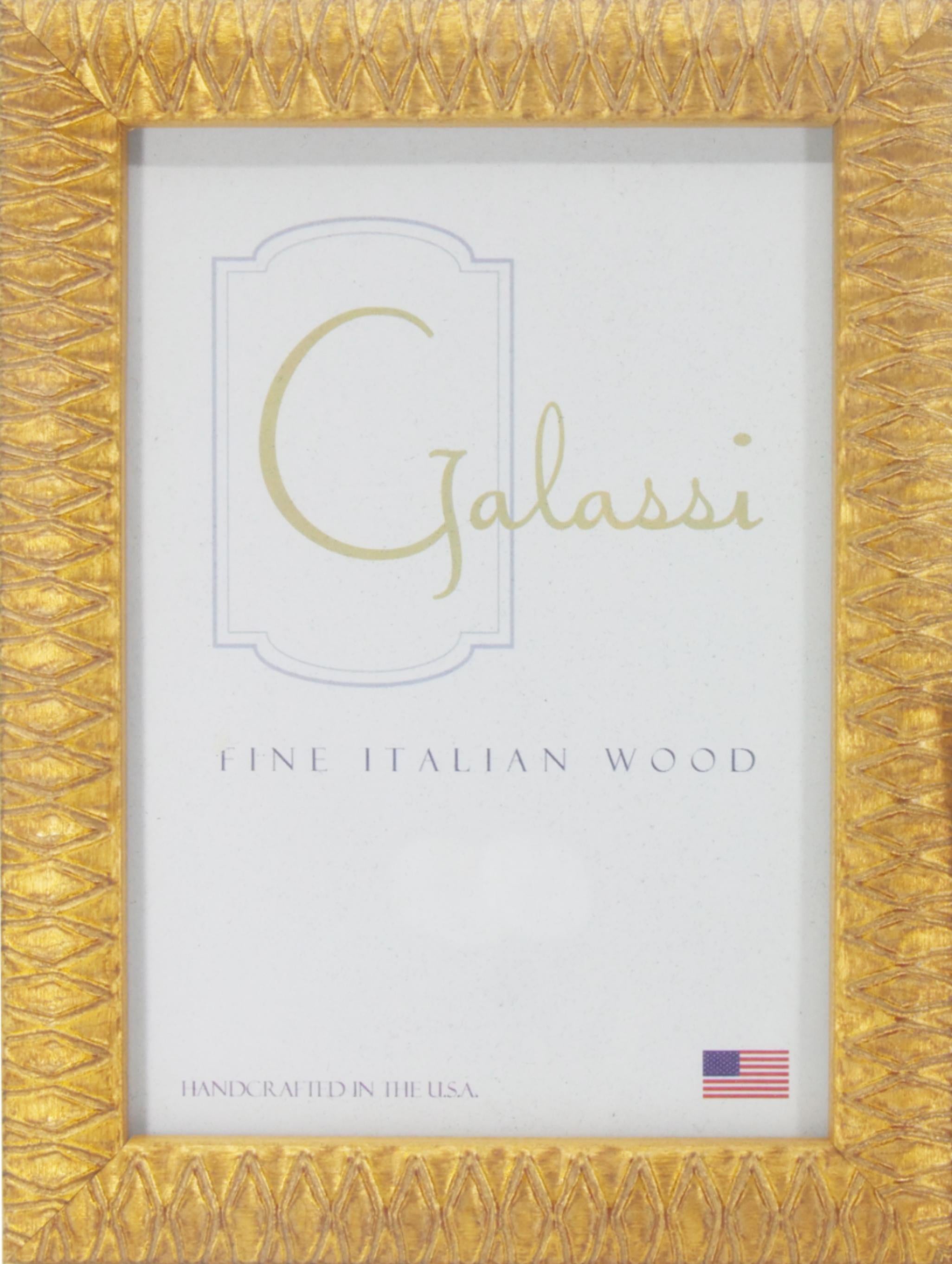 Galassi Gold Marquise Wood Frame