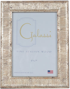 Galassi Silver Belmont Wood Frame