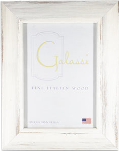 Galassi White Farmhouse Wood Frame