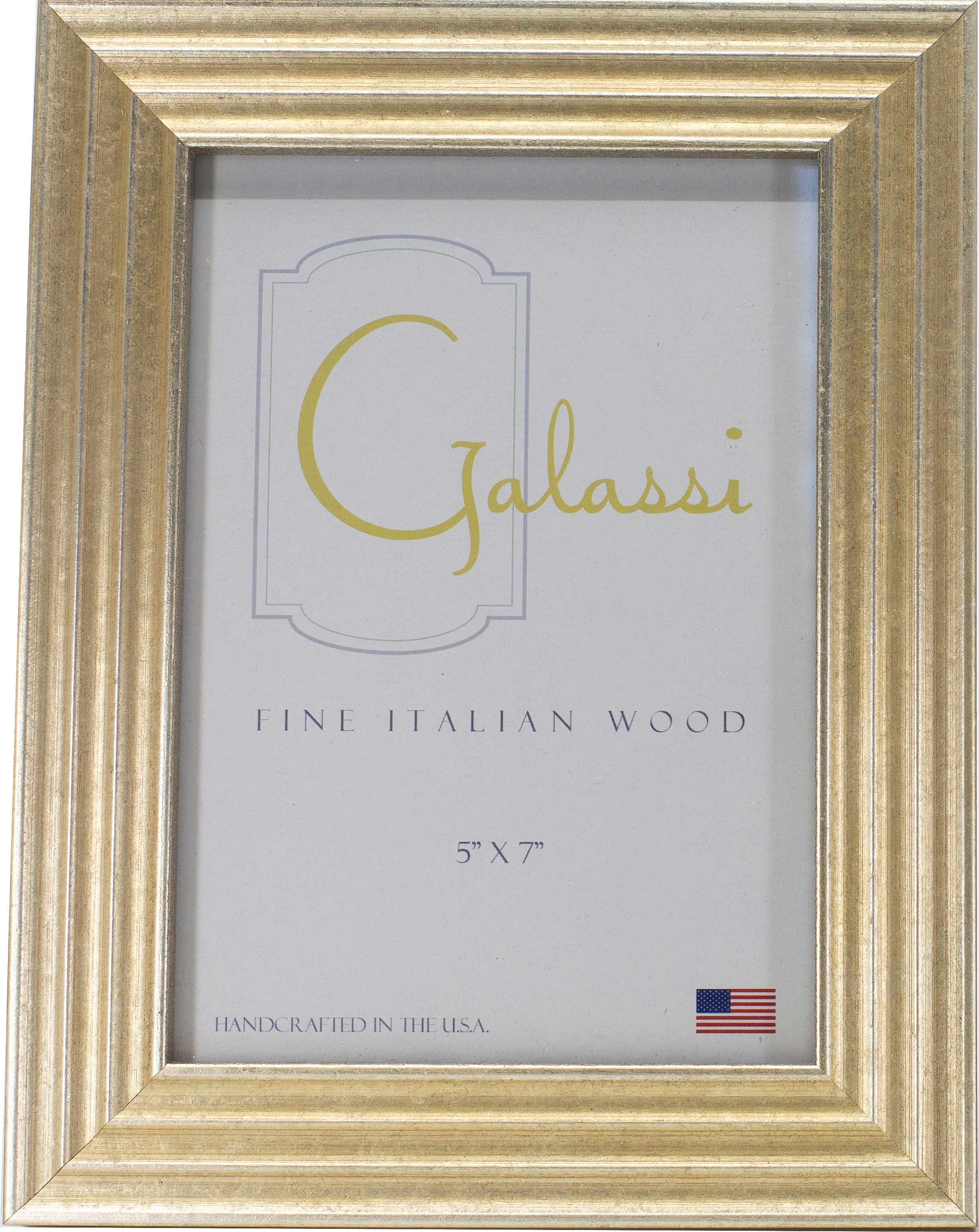 Galassi Silver Art Deco Wood Frame