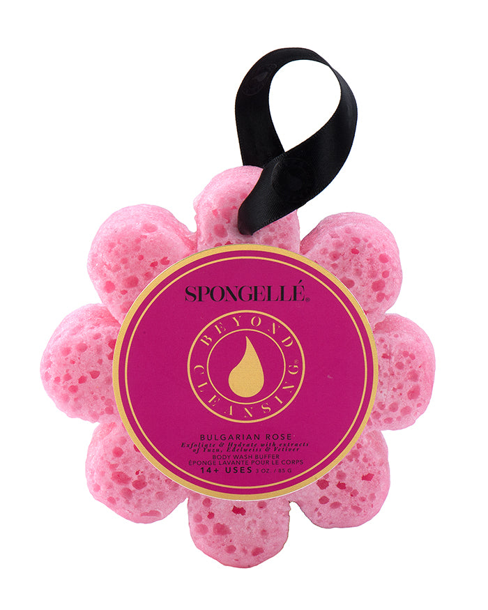 Spongelle Bulgarian Rose Wild Flower Bath Sponge