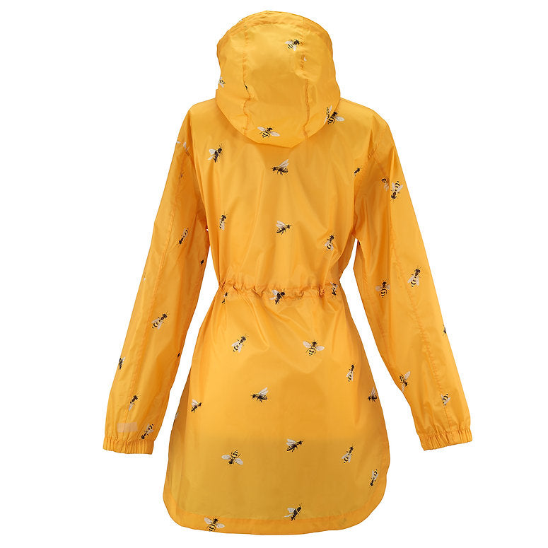 Gold-Bees Soft Shell Raincoat