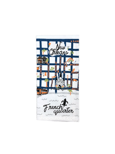 Towel-French Quarter Map