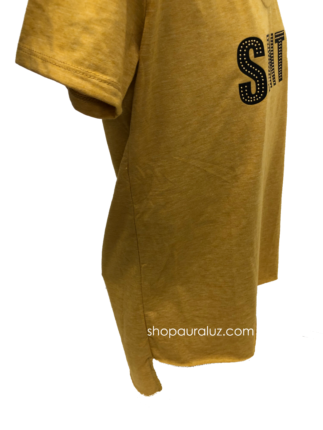 Ladies Scoop Tee...SAINTS Studs