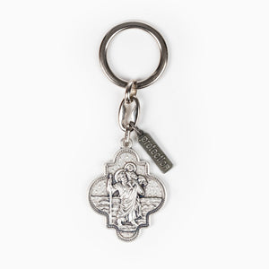 St. Christopher Travel Protection Key Ring